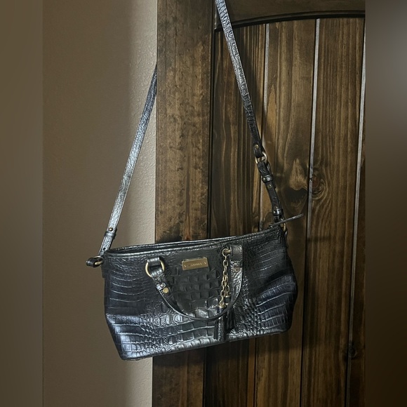 Brahmin Gunmetal Melbourne with reg. card & dust cover!! - Picture 2 of 2